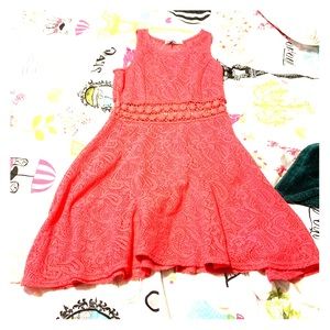 A vibrant girls dress